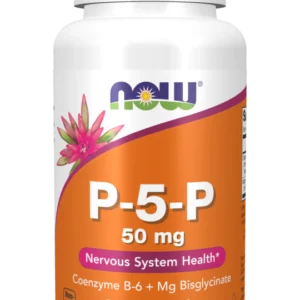 NOW P5P 50mg Vcaps 90’s (Pyridoxal 5 Phospate)