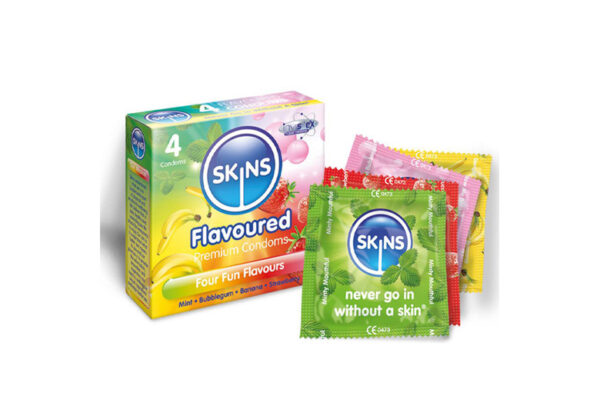 SKINS FLAVOURS CONDOM 4S