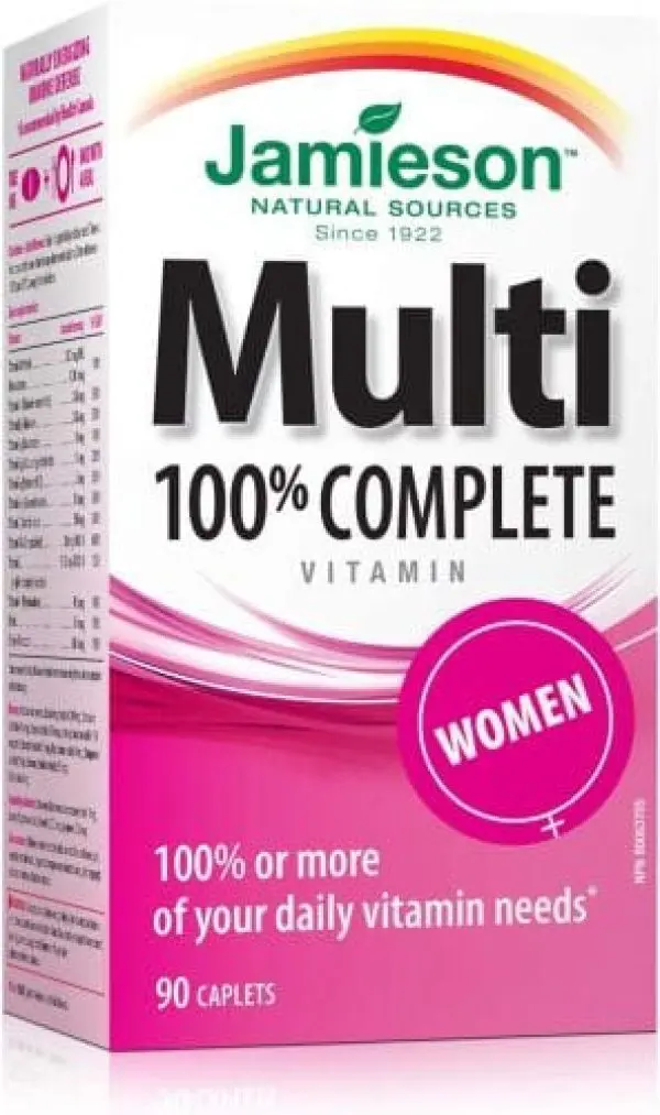 JAMIESON MULTI 100% COMPLETE WOMEN CAPLETS 90`S