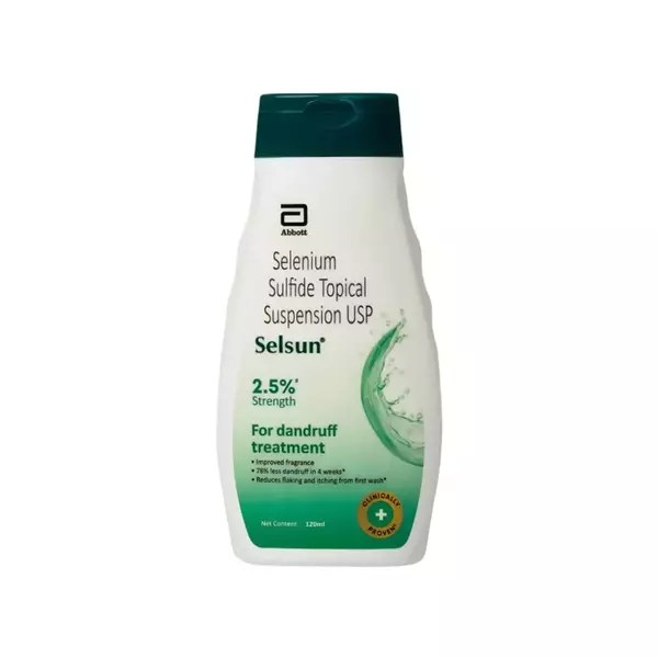 Selsun Shampoo 2.5%120ml Selenium Sulphide