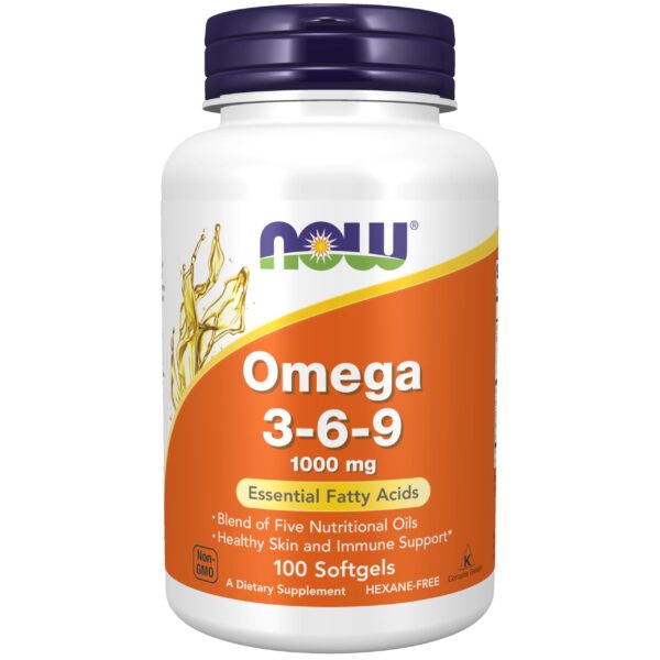 NOW Omega 369 1000mg Caps 100’s