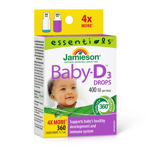 JAMIESON BABY VITAMIN D3 DROPS