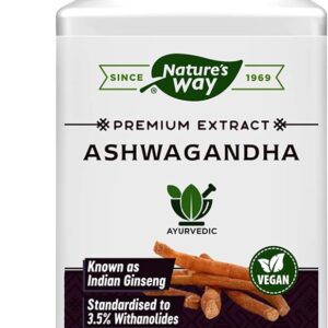 Nature’s Way Ashwagandha Vegan Capsules 60s