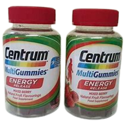 CENTRUM MULTI GUMMIES ENERGY RELEASE MIXED BERRY 30`S