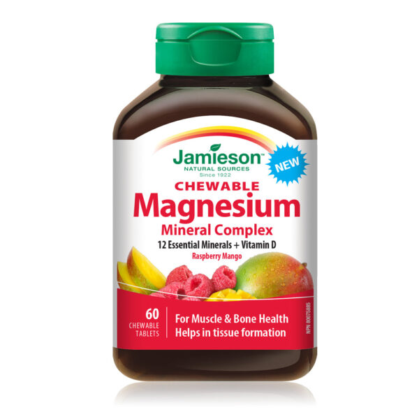 JAMIESON MAGNESIUM MINERAL COMPLEX+D3 TABLETS