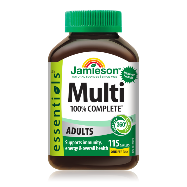 JAMIESON MULTI 100% COMPLETE ADULTS CAPLETS 115`S