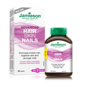 JAMIESON ADVANCED HAIR SKIN NAILS CAPLETS 45`S