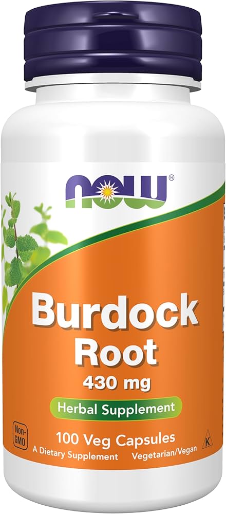NOW Burdock Root Caps 100’s