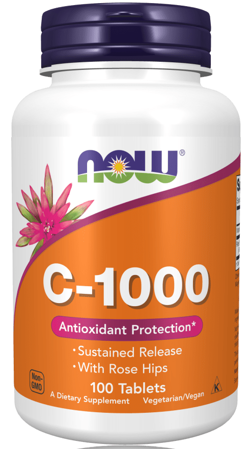 Now Vitamin C 1000mg Sustained Release Tabs 100’s