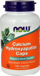 NOW Calcium Hydroxyapatite Caps 120’s