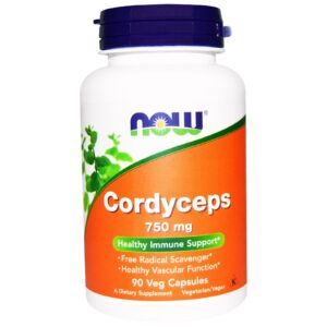 NOW Cordyceps 750mg Caps 90’s