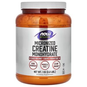 NOW Creatine Monohydrate Powder 1kg