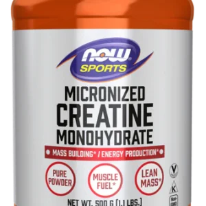 NOW Creatine Monohydrate Powder Micronized 500gm