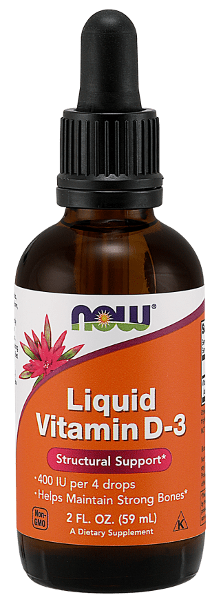 NOW Liquid Vitamin D3 60ml