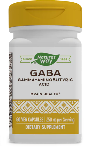 Natures Way Gaba 250Mg Capsules 60S