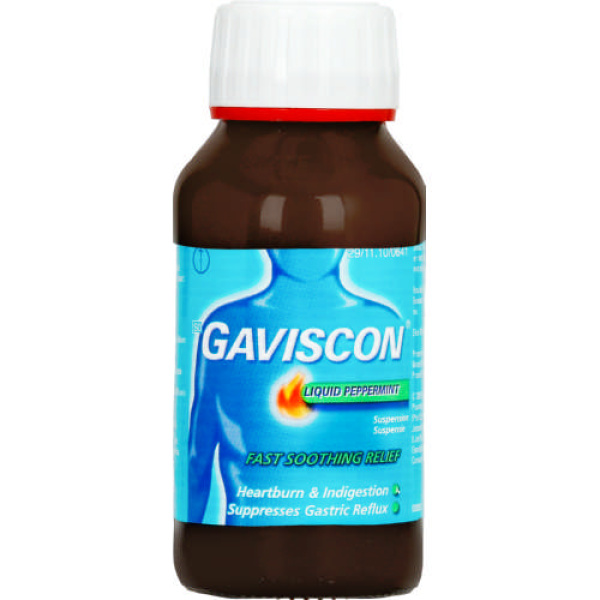 GAVISCON ORIGINAL LIQUID PEPPERMINT 150ML