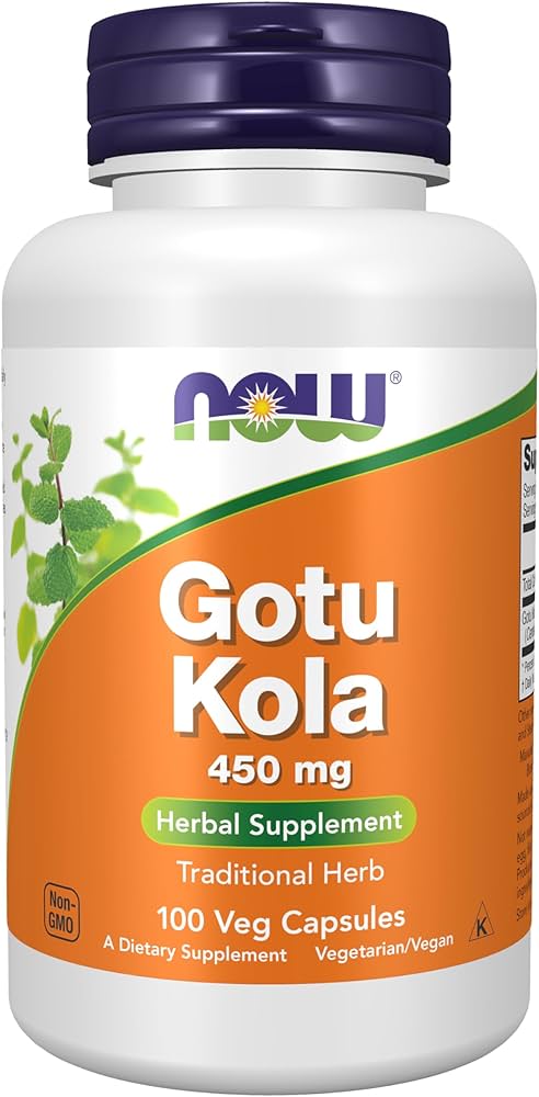 NOW Gotu Kola 450mg Caps 100’s