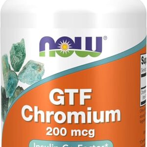 NOW GTF Chromium 200mcg Tabs 100’s