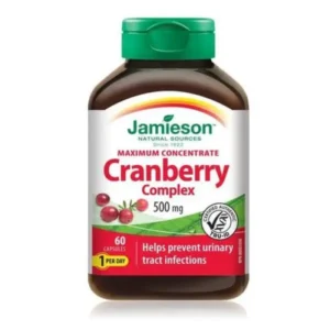 JAMIESON CRANBERRY COMPLEX 500MG CAPSULES 60`S