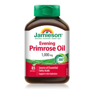 JAMIESON EVENING PRIMROSE OIL 1000MG SOFTGELS 85`S