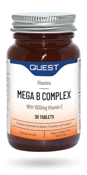 QUEST Mega B Complex & vitamin C 1000mg