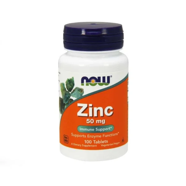 Now Zinc Gluconate 50mg Tabs 100’s