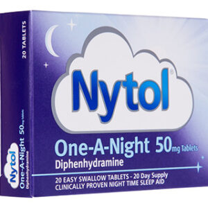 NYTOL ONE-A-NIGHT 50MG TABLETS 20`S