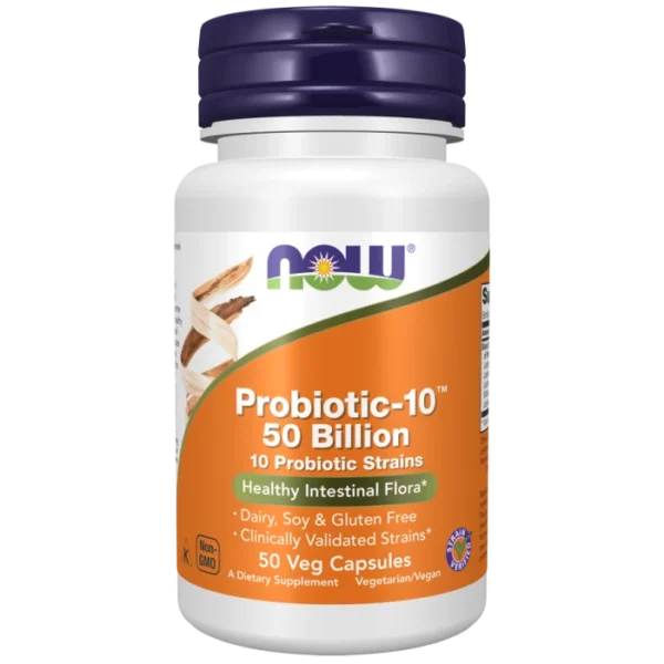 NOW Probiotic 10 50 Billion Caps 50’s