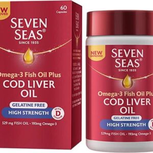 Seven Seas High Strength Gelatine Free 60s
