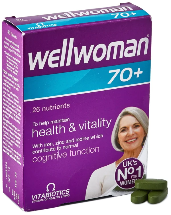 Wellwoman 70+ Tablets 30’s