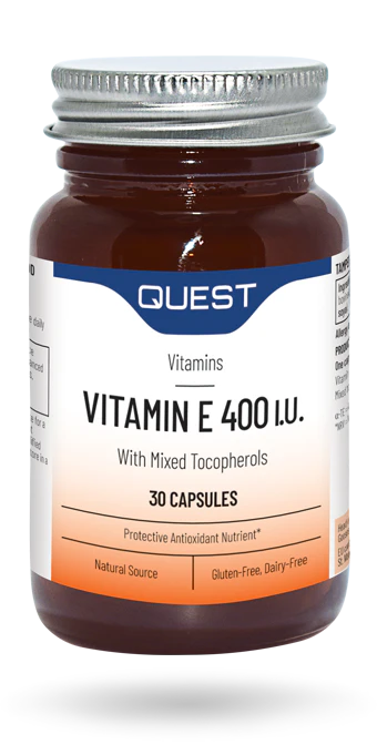 QUEST Vitamin E 400iu 30’s – Mixed Tocopherol’s