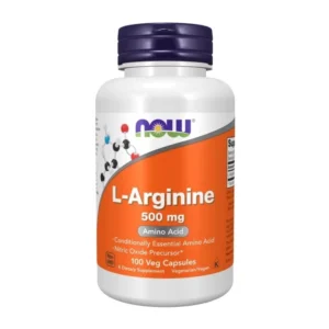 NOW L Arginine 500mg Caps 100’s