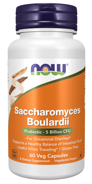 NOW Saccharomyces Boulardii Vcaps 60’s