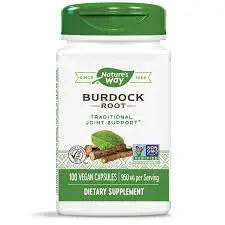 Natures Way Burdock Root Vegan Capsules 100s