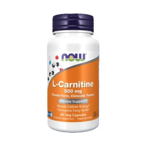 NOW L Carnitine 500mg Caps 60’s