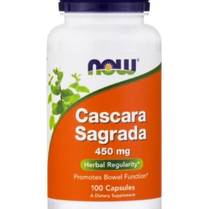 NOW Cascara Sagrada 450mg 100’s