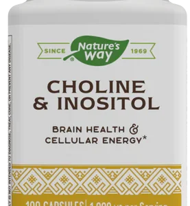 Natures Way Choline & Inositol Capsules 100s