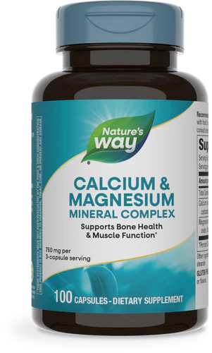 Nature way Calcium & magnesium Capsules 100s