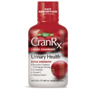 Natures Way Cranrx Liquid Urinary Health 480Ml