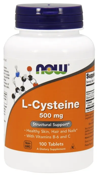 NOW L Cysteine 500mg Tabs 100’s