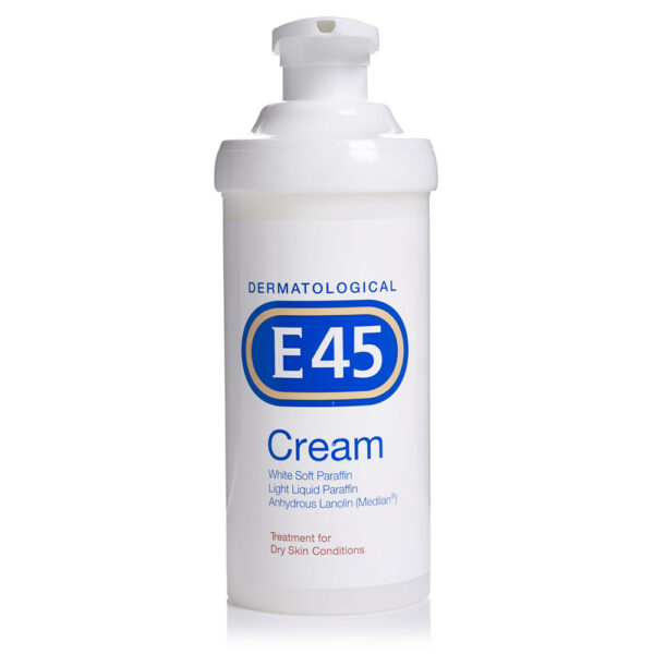 E45 Cream pump 500g