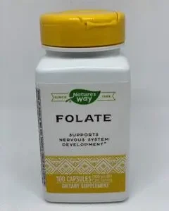 Natures Way Folate Capsules 100S