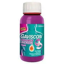 GAVISCON DOUBLE ACTION LIQUID 300ML