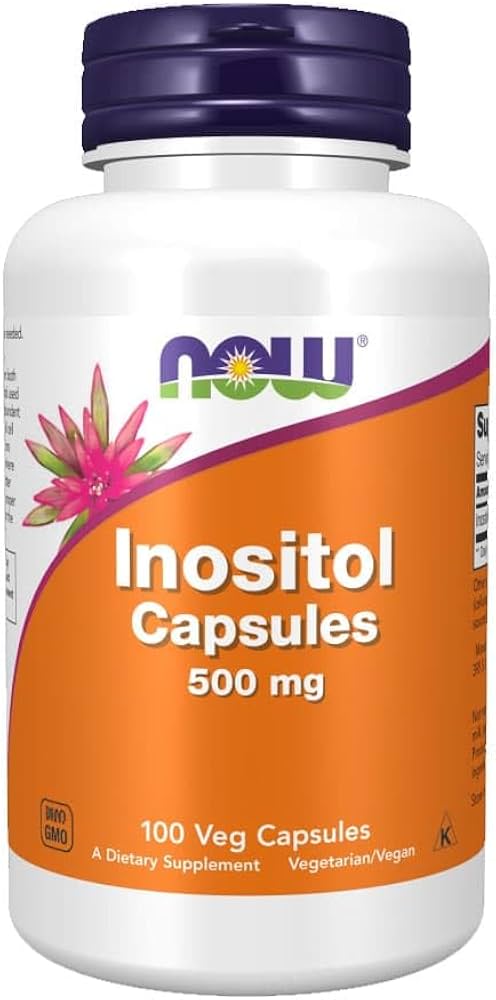 NOW Inositol 500mg Vcaps 100’s