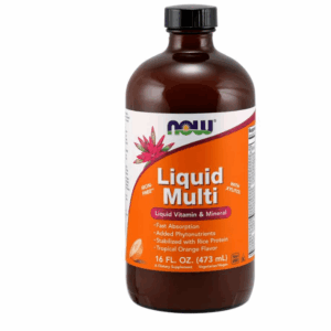 NOW Liquid Mutlivitamin & Mineral – Orange Flavour 473ml