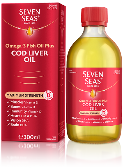 Seven Seas CLO Maximum Strength Liquid 300ml