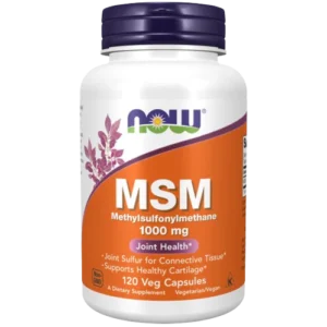 NOW MSM 1000mg Vcaps 120’s