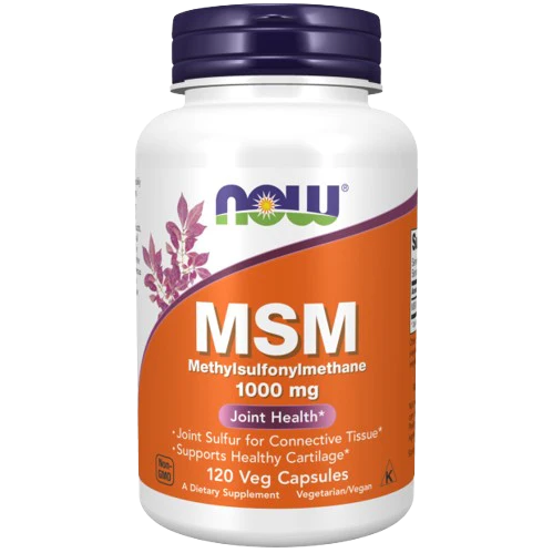 NOW MSM 1000mg Vcaps 120’s