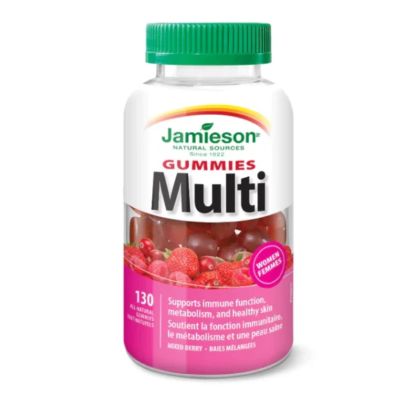 JAMIESON MULTI WOMEN GUMMIES 130`S