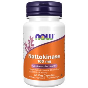 NOW Nattokinase 100mg Vcaps 60’s